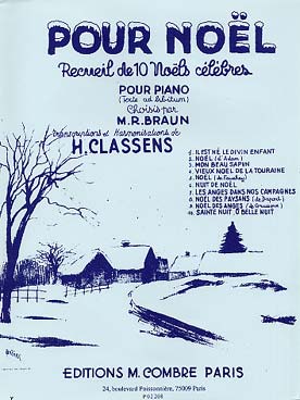 Illustration de ALBUM DE NOËLS CÉLÈBRES (rév. Classens)