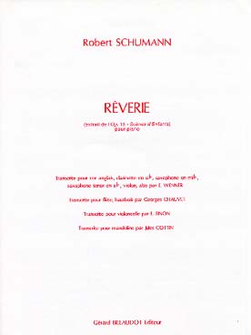 Illustration de Rêverie (extraite de scènes d'enfants)