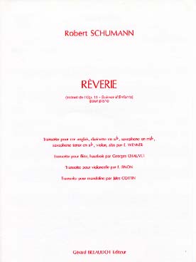 Illustration de Rêverie (extraite de scènes d'enfants)