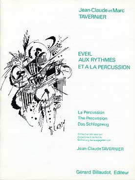 Illustration tavernier jc eveil rythmes/percussion