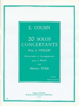 Illustration cousin solos concertants vol. 2 (11-20)