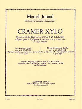 Illustration de Cramer-xylo : 40 études d'après Cramer - Vol. 1 (études 1 à 25)