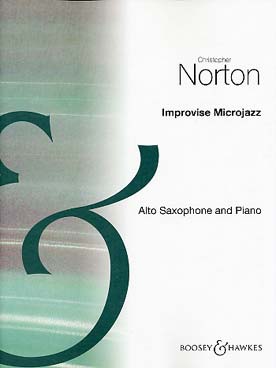 Illustration de Improvise microjazz for alto saxophone