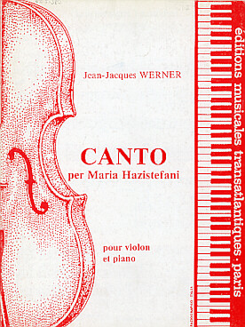 Illustration de Canto per maria hazistefani    
