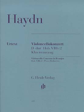 Illustration de Concerto Hob. VIIb:2 en ré M avec cadences de Ginzel