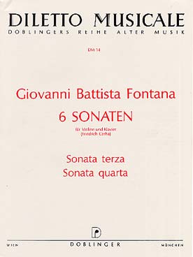 Illustration fontana sonates vol. 2 : n° 3 et 4