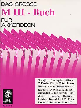 Illustration de Das GROSSE MIII-BUCH für akkordeon