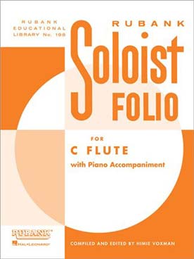 Illustration voxman soliost folio pour flute