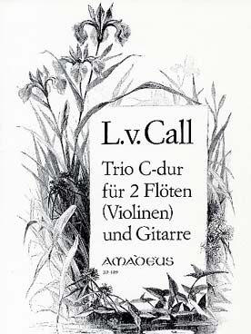 Illustration de Trio en do M pour 2 flûtes et guitare (tr. Pauler)