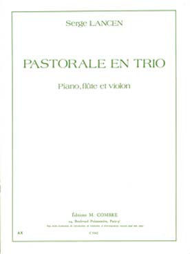 Illustration de Pastorale en trio pour flûte, violon et piano