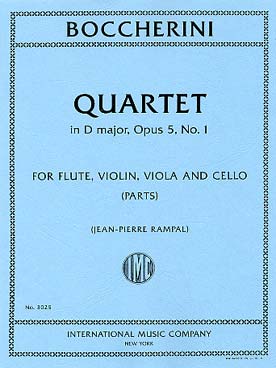 Illustration de Quatuor op. 5/1 en ré M