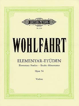 Illustration de 40 Études élémentaires op. 54