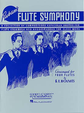 Illustration de Flute symphony for 4 flutes