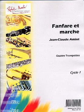 Illustration de Fanfare et marche pour 4 trompettes