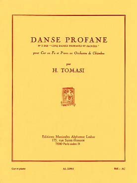 Illustration de Danses profanes et sacrées - N° 2 : danse profane