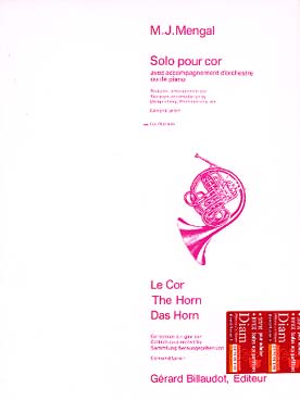 Illustration de Solo pour cor et piano