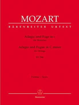 Illustration de Adagio et fugue K 546 en do m pour cordes