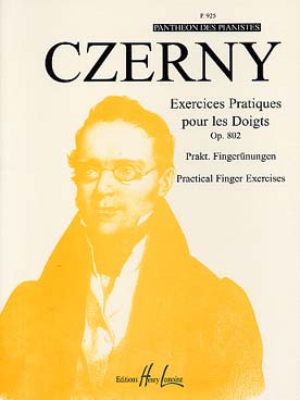 Illustration de Op. 802 : Exercices pratiques pour les doigts - éd. Lemoine