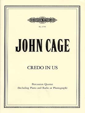 Illustration de Credo in us (4 percussions) - Conducteur