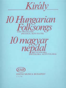 Illustration de 10 Hungarian folksongs 
