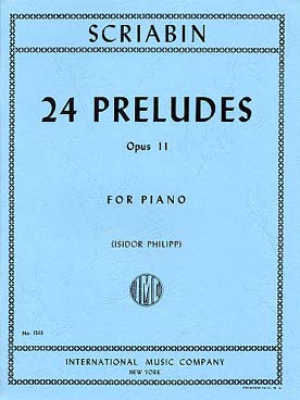 Illustration de 24 Préludes op. 11