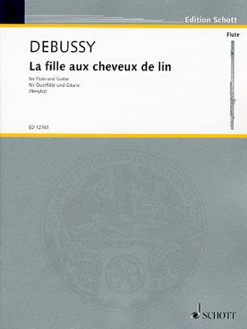 Illustration debussy la fille aux cheveux de lin