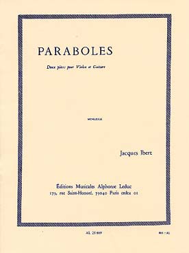 Illustration de Paraboles