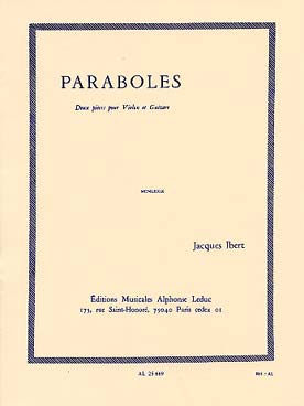 Illustration de Paraboles