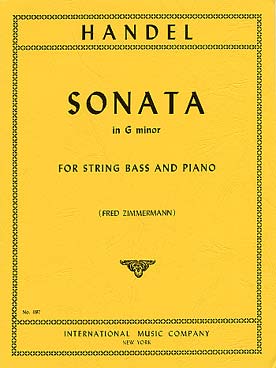 Illustration de Sonate en sol m (Zimmermann)