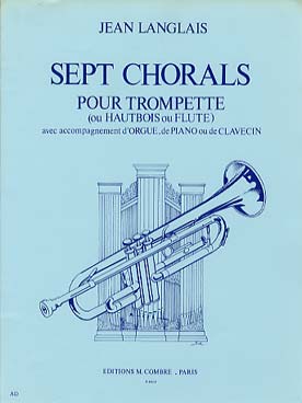 Illustration de 7 Chorals pour trompette (ou hautbois ou flûte) et orgue (ou piano ou clavecin)