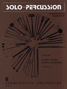Illustration de Dream of the Cherry Blossoms pour marimba