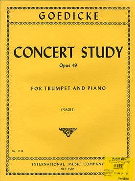 Illustration de Concert Study op. 49 (Nagel)