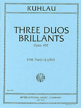 Illustration de 3 Duos brillants op. 102