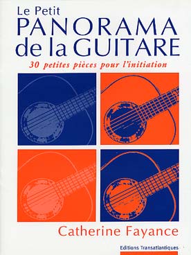 Illustration panorama  (petit) de la guitare