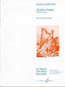 Illustration de 10 Pièces faciles pour harpe celtique