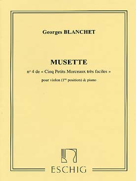 Illustration de 5 Petits morceaux très faciles - N° 4 : Musette
