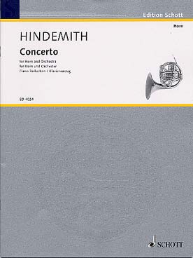 Illustration hindemith concerto pour cor
