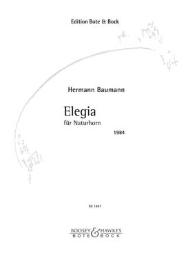 Illustration de Elégie pour cor naturel
