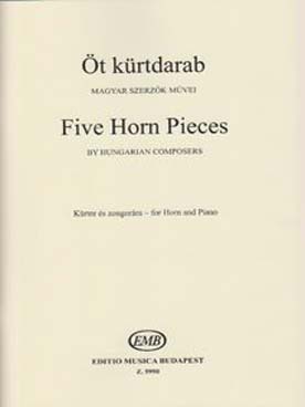 Illustration de Works by Hungarian composers (5 pièces de Hajdu, Szervanszky et Szekely)   