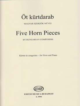 Illustration de Works by Hungarian composers (5 pièces de Hajdu, Szervanszky et Szekely)