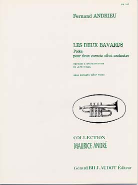 Illustration andrieu les 2 bavards (2 cornets/piano)