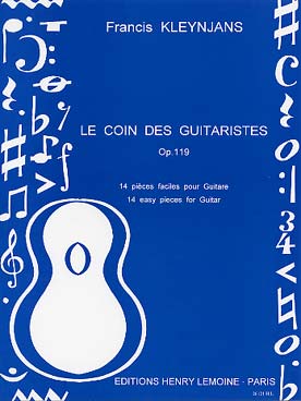 Illustration de Le Coin des guitaristes op. 119, 14 pièces faciles pour guitare