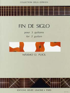 Illustration pujol (md) fin de siglo pour 3 guitares