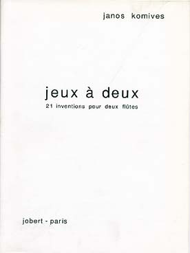 Illustration de Jeux à deux : 21 inventions pour 2  flûtes