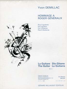 Illustration de Hommage à Roger Généraux pour 5 guitares    