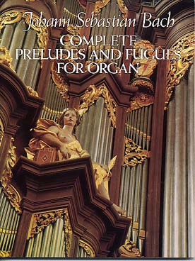 Illustration bach js preludes et fugues ed. integrale