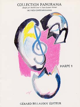 Illustration de PANORAMA (coll. d'œuvres contemporaines) - Vol. 1 harpe