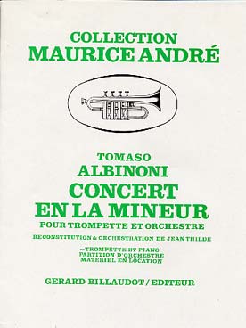 Illustration de Concerto en la m (arr. Thilde)