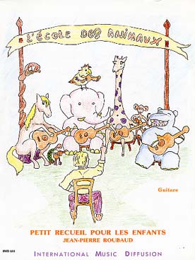 Illustration de L'École des animaux, petit recueil pour les enfants