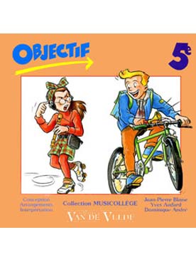 Illustration de MUSICOLLÈGE par Blaise, Audard et André - CD Objectif 5e 